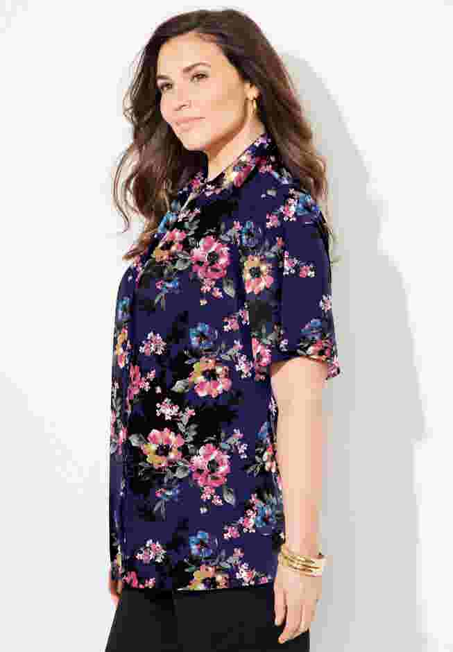 Timeless Short Sleeve Blouse image number 2