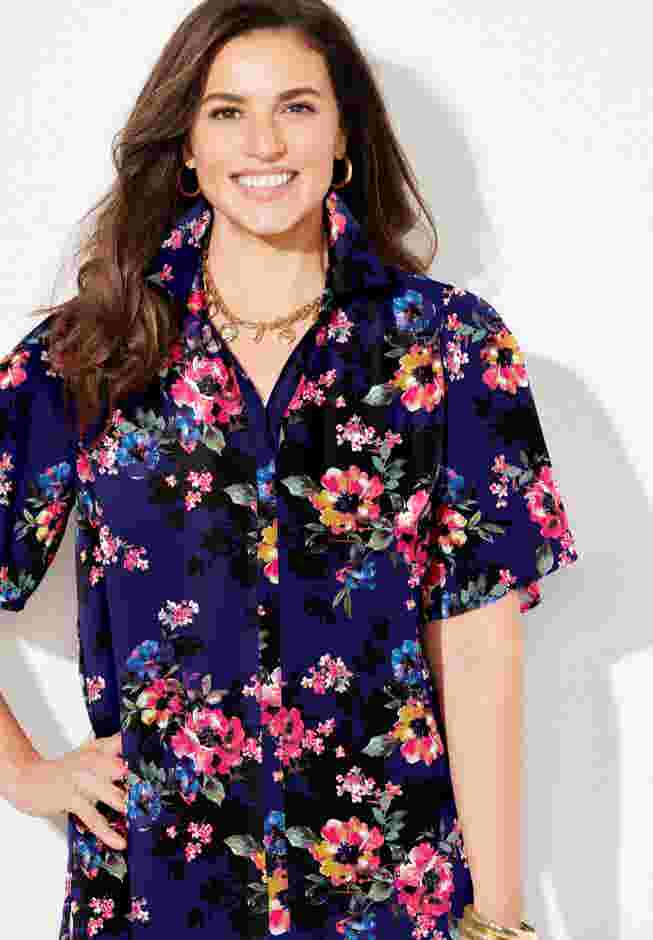 Timeless Short Sleeve Blouse image number 3