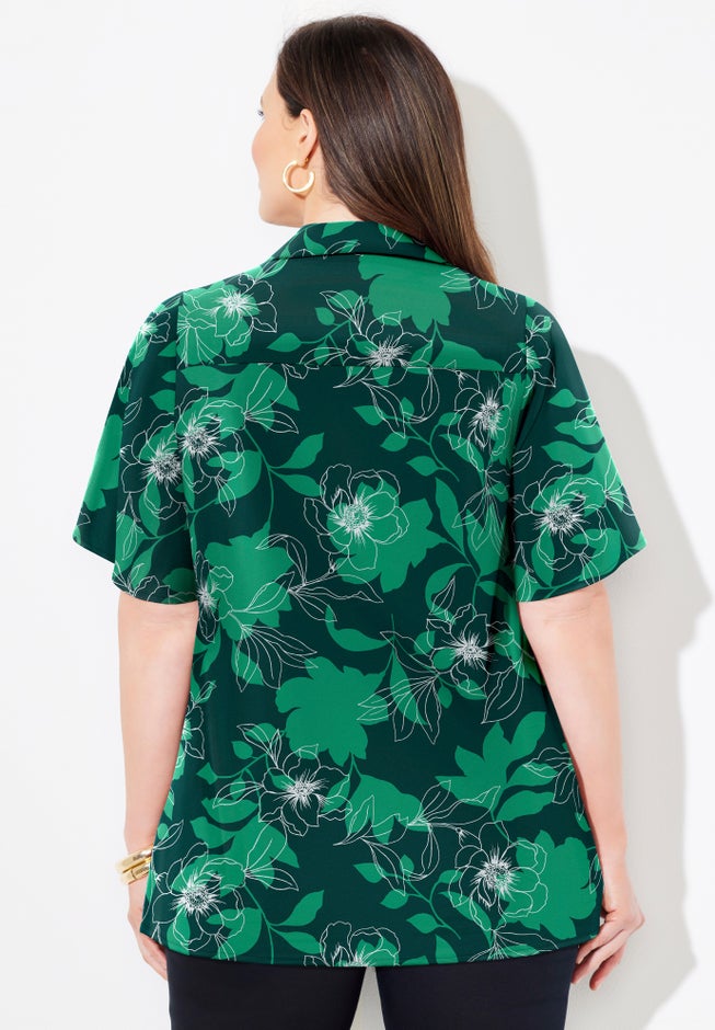 Timeless Short Sleeve Blouse image number 1