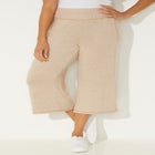 Impossibly Soft Wide Leg Capri image number null