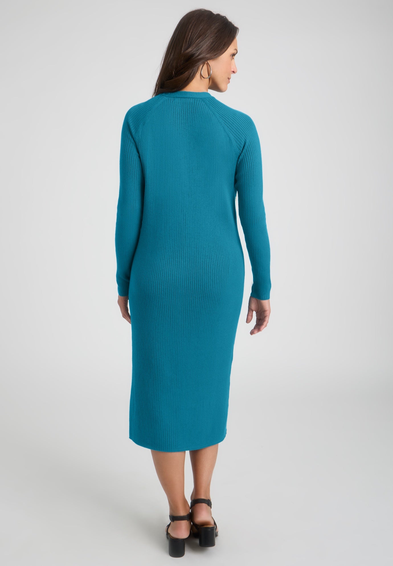 Button Front Midi Dress image number 1