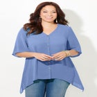 Fresh Angle Buttonfront Blouse image number null