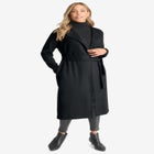 Faux Suede Coatigan image number null