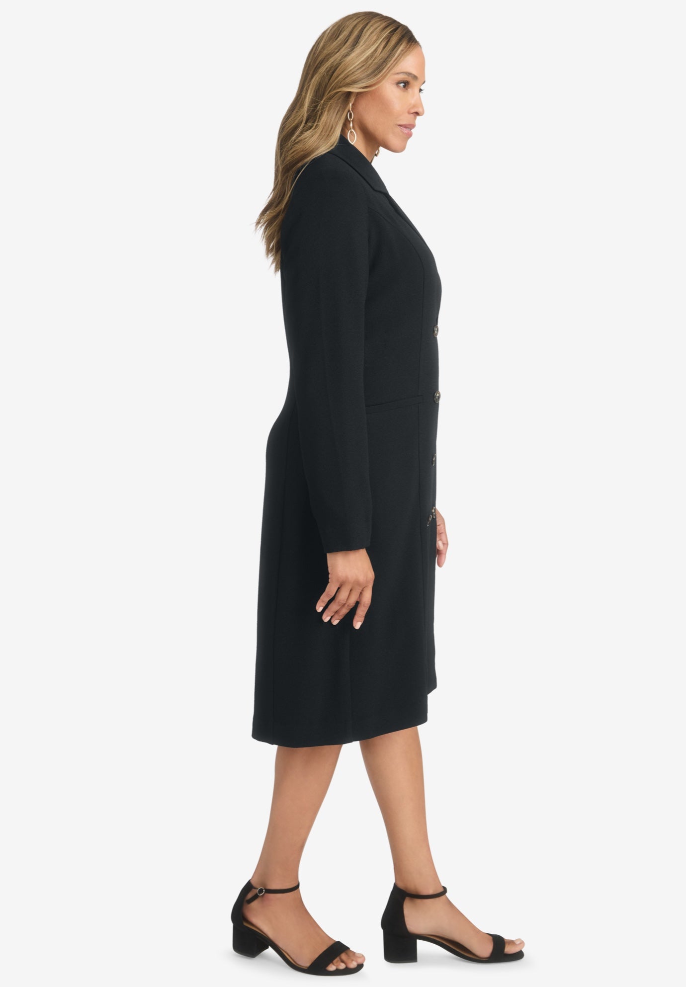 Double Breasted Jacket Dress image number 3