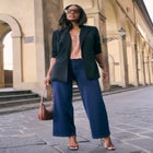 Plus Size Comfort Stretch Ponte Blazer image number null