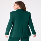 Plus Size Comfort Stretch Ponte Blazer image number null