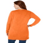 Perfect Longer-Length Cotton Cardigan Sweater image number 2