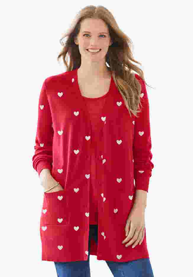 Perfect Longer-Length Cotton Cardigan image number 0