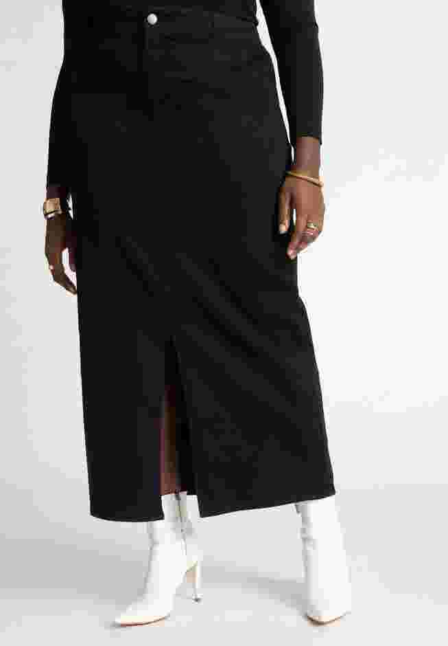 Denim Maxi Skirt image number 2