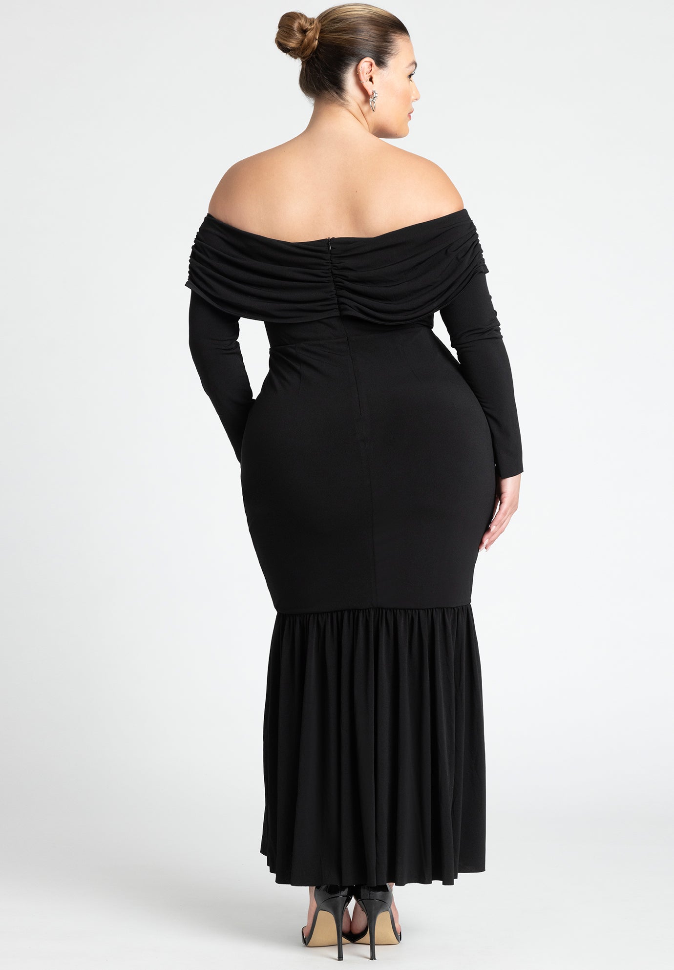 Off The Shoulder Mermaid Dress image number 1