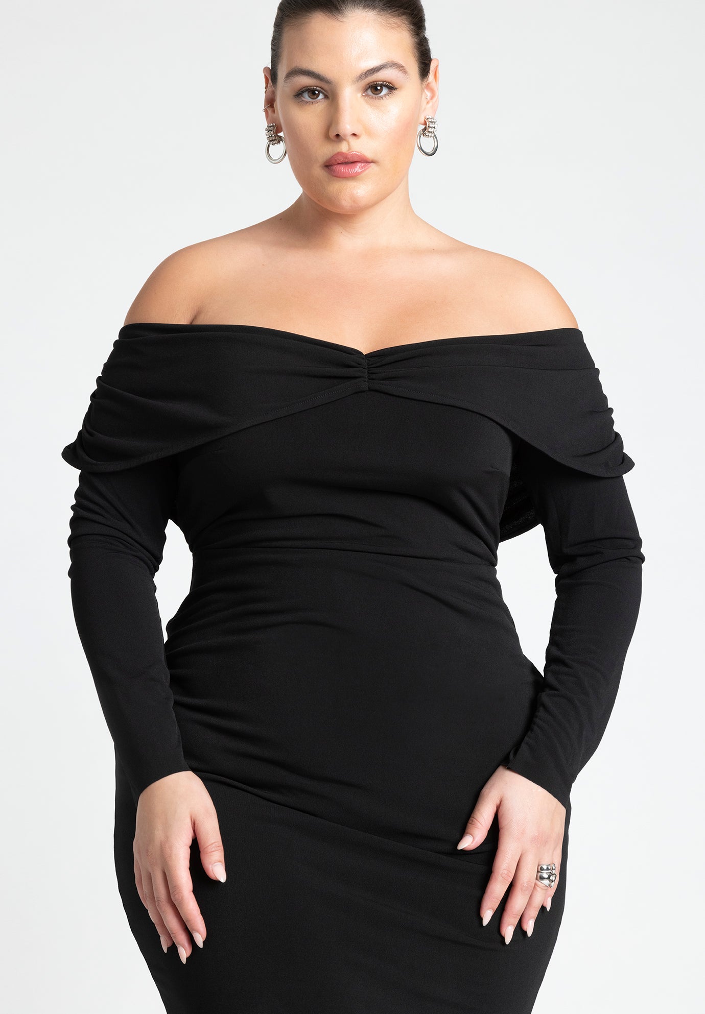 Off The Shoulder Mermaid Dress image number 2