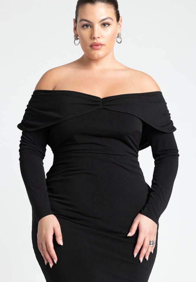 Off The Shoulder Mermaid Dress image number 2