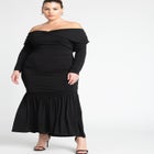 Off The Shoulder Mermaid Dress image number null