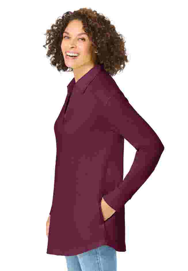 Relaxed Waffle-Thermal Tunic image number 3