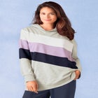 Color Block Hoodie Sweatshirt image number null