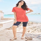 Plus Size Cotton Ultimate Crewneck Tee image number null