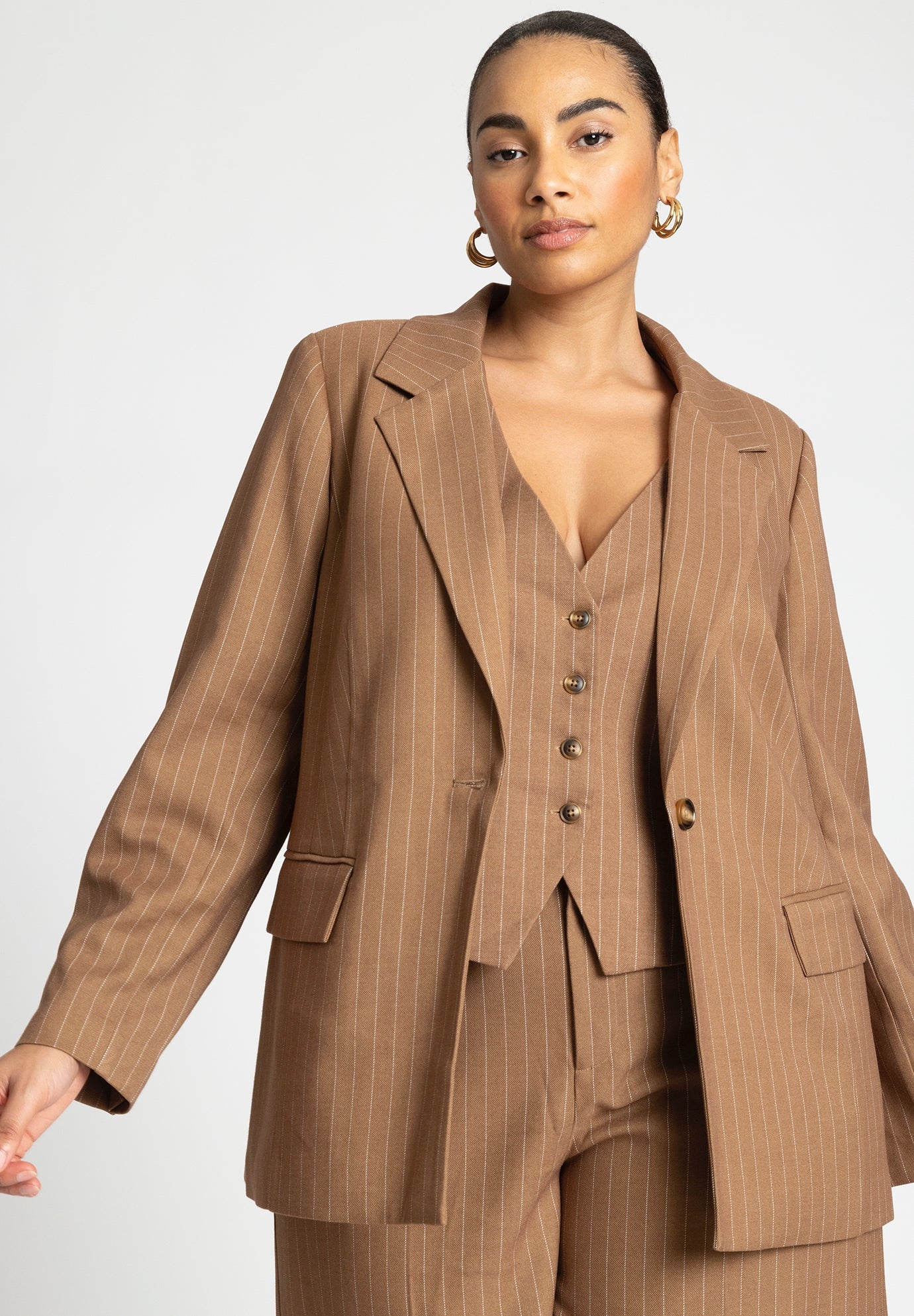  Pinstripe Blazer image number 0