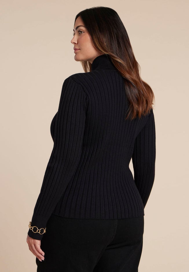 High Collar Sweater image number 1