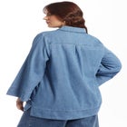 Cotton Denim Blouse image number null