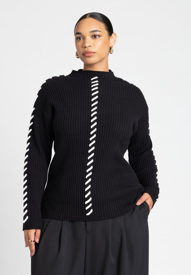 Stitch Detail Sweater image number 1