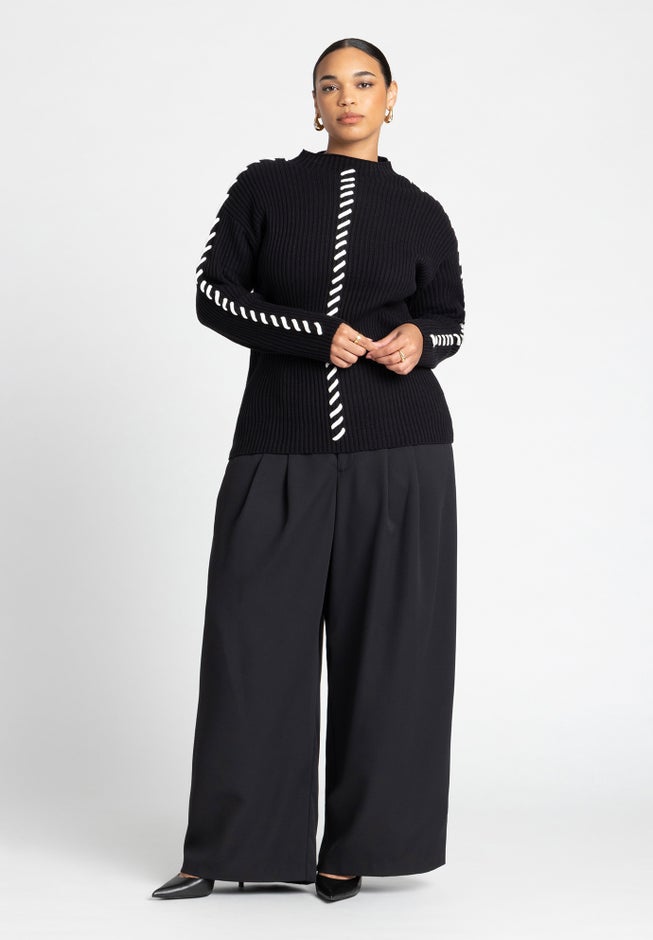 Stitch Detail Sweater image number 3