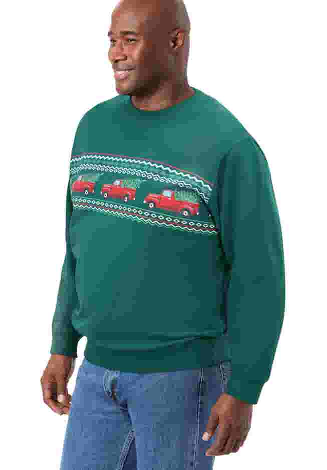Graphic Fleece Sweatshirt image number 2
