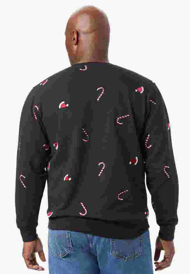 Graphic Fleece Sweatshirt image number 1