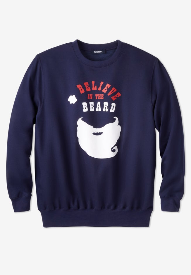 Graphic Fleece Sweatshirt image number 1