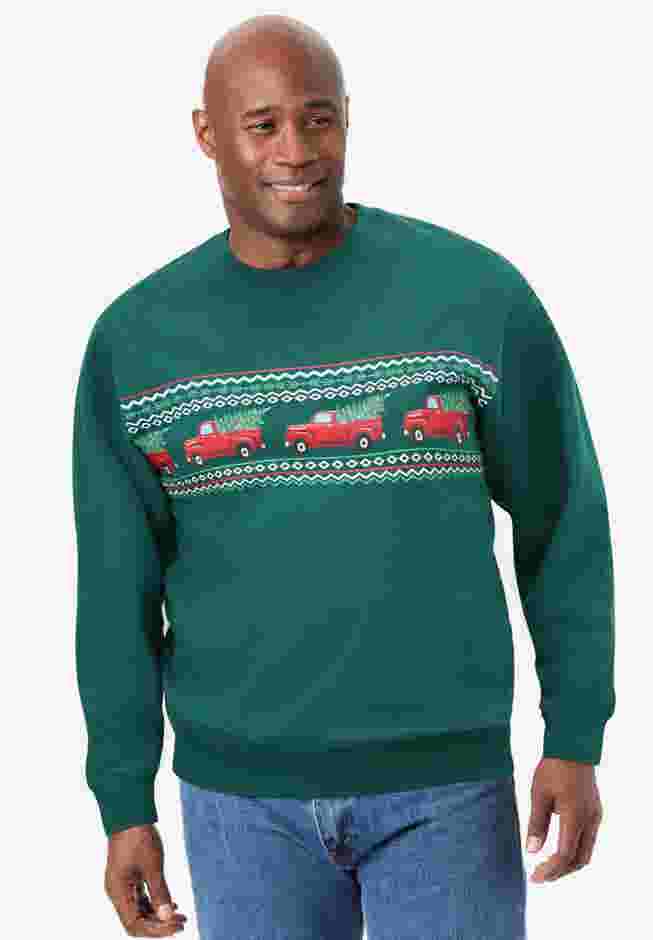 Graphic Fleece Sweatshirt image number 0