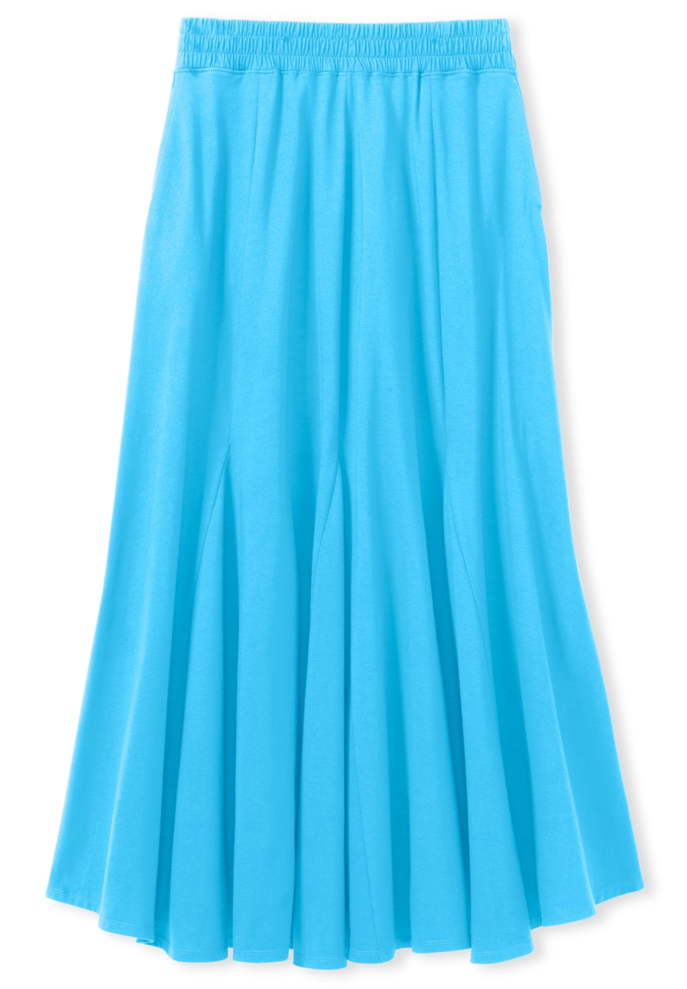 Wide Elastic Waist Skirt image number 1