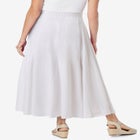Wide Elastic Waist Skirt image number null