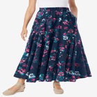 Wide Elastic Waist Skirt image number 0