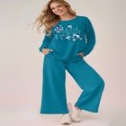 Comfort+ Fleece Printed Sweatshirt image number null