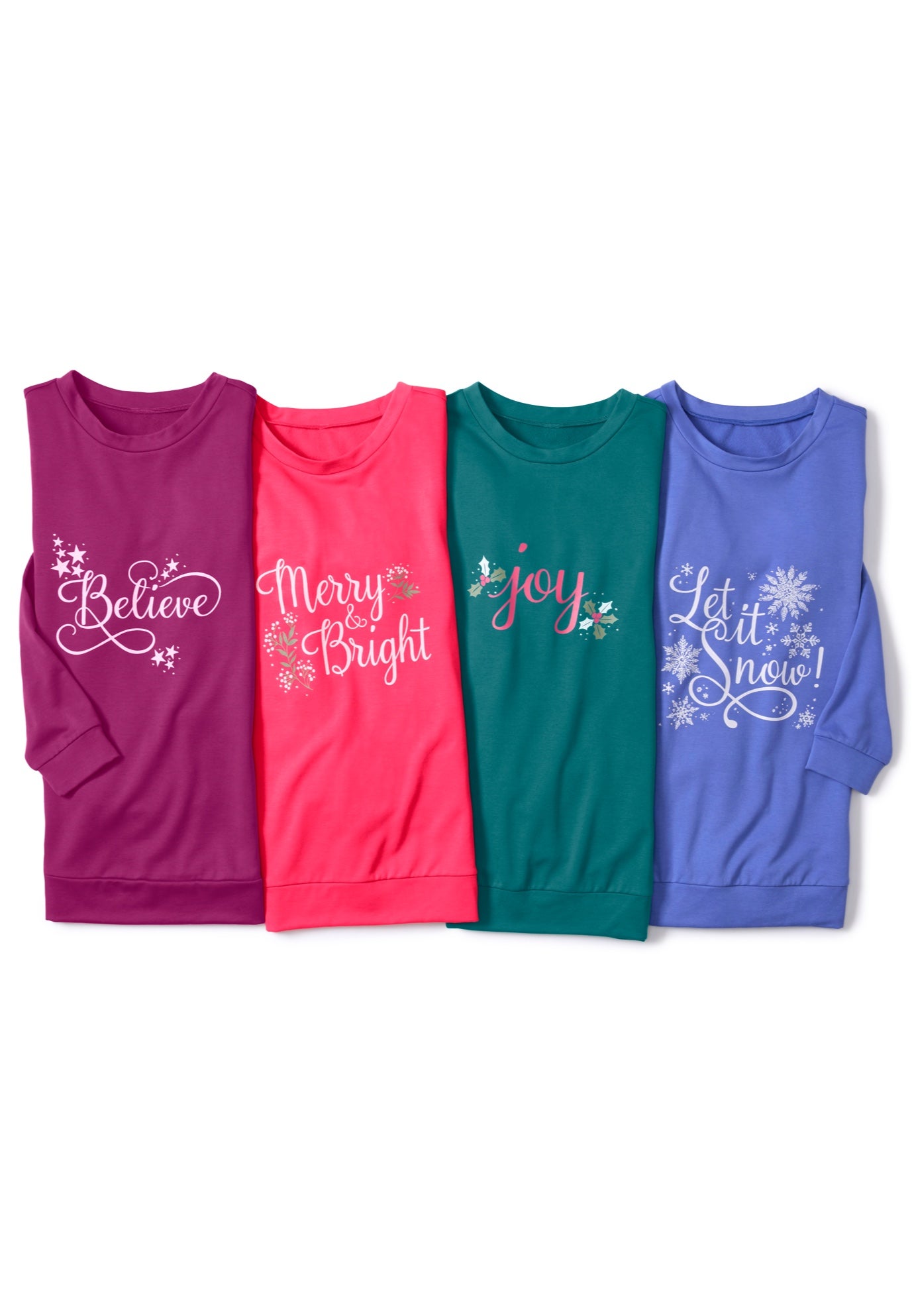 Comfort+ Fleece Printed Sweatshirt image number 2