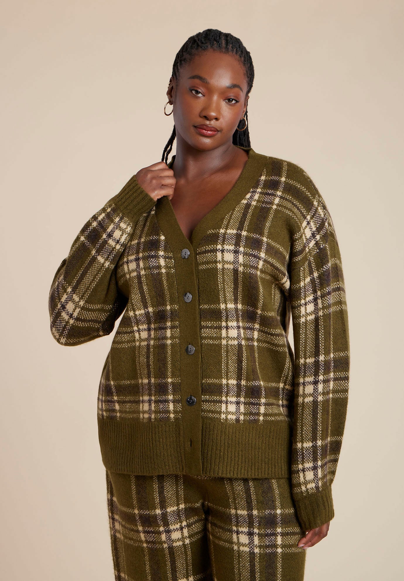 Printed Longline Cardigan image number 0