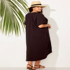 Gauze High-Low Sun Dress Cover Up image number null