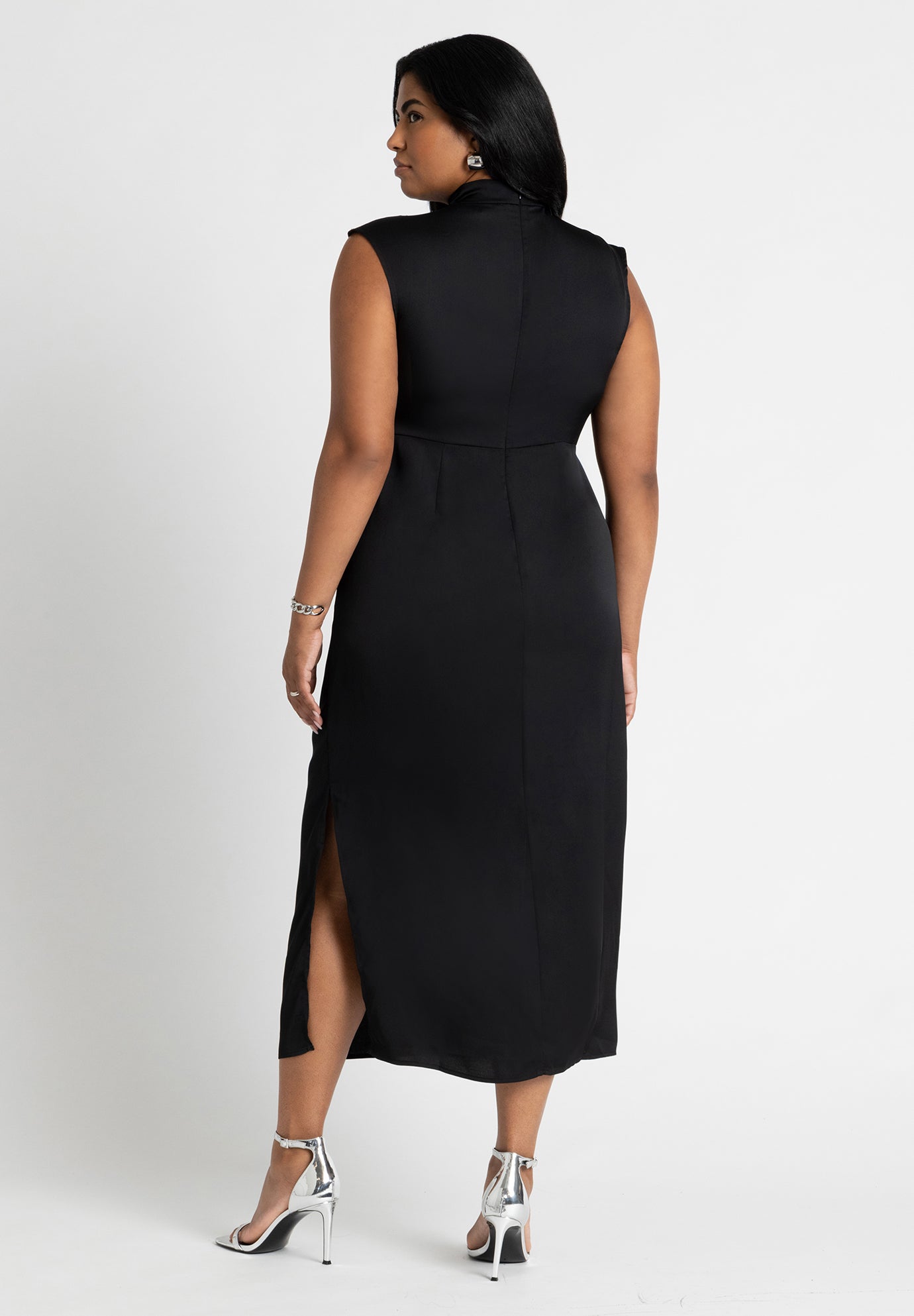 High Neck Column Dress image number 2