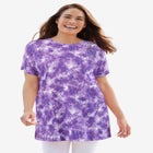 Perfect Printed Crewneck Tunic image number null
