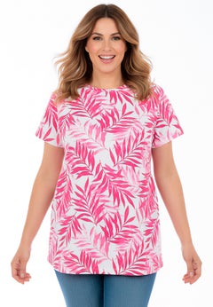 Perfect Printed Crewneck Tunic