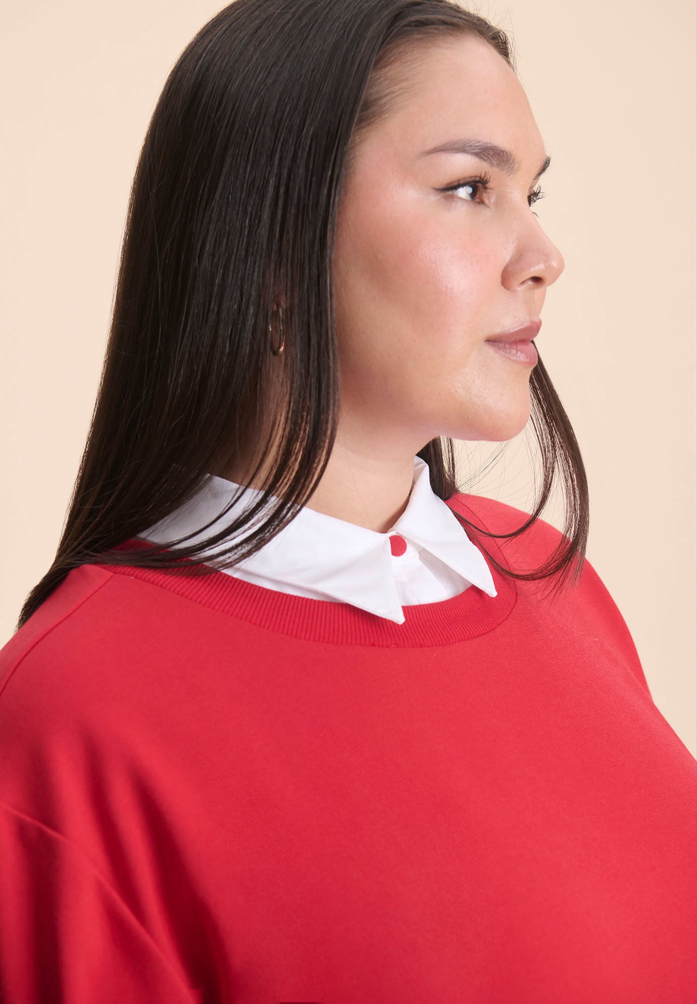 Twofer Mini Shirt Dress image number 3