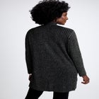 Ribbed Midi Cardigan image number null