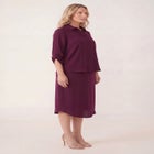 Roll Tab Jacket Dress image number null