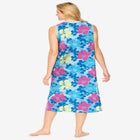 Long Sleeveless Sleepshirt image number null