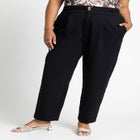 Ankle Pant With Belt image number null