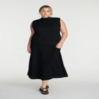 Turtleneck Sleeveless Sweater image number null