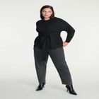 Tie Waist Sweater image number null