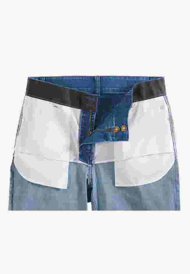 Secret Solutions&trade; Tummy Smoothing Straight Leg Denim Jean image number 4