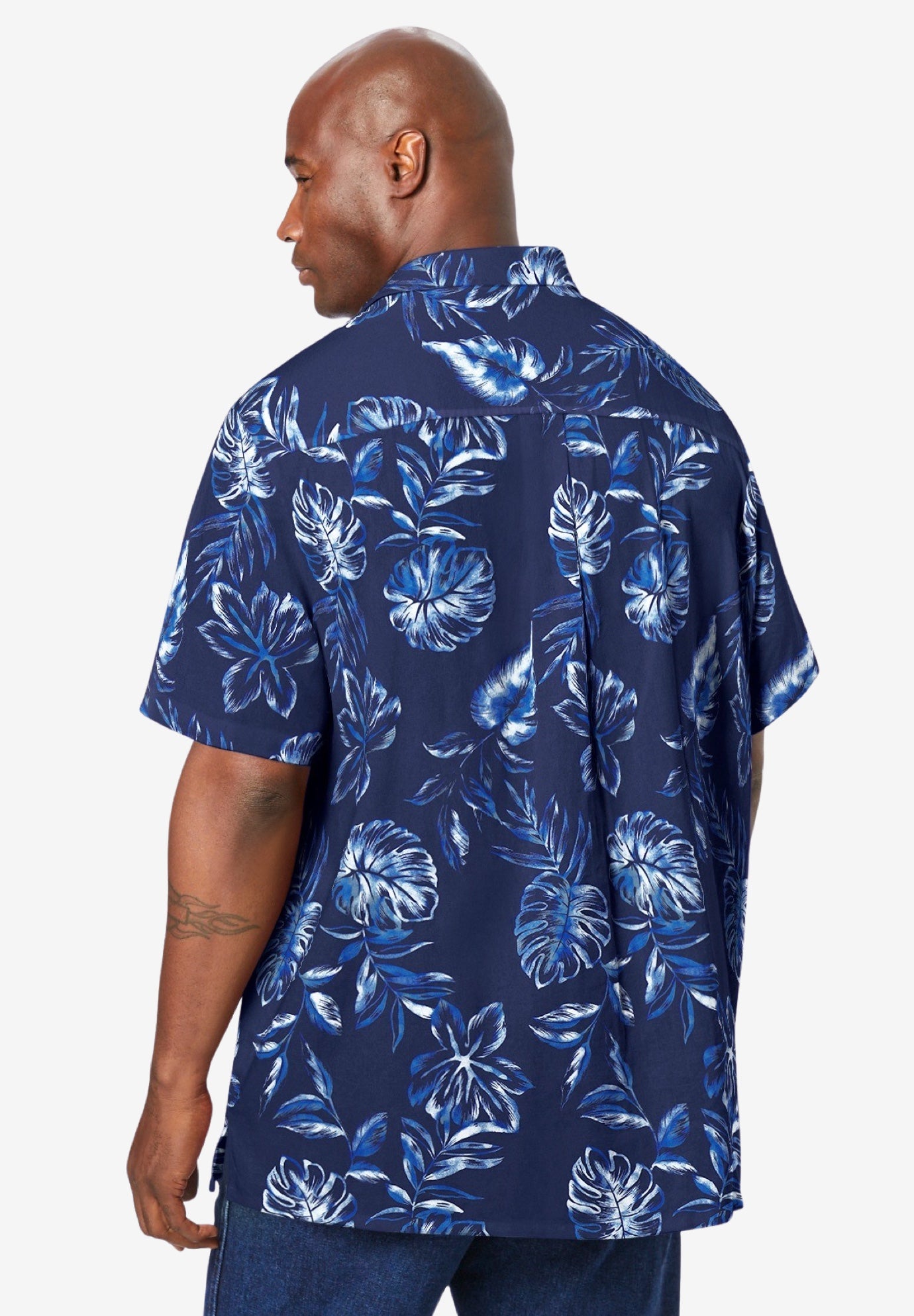 Short-Sleeve Linen Shirt image number 1