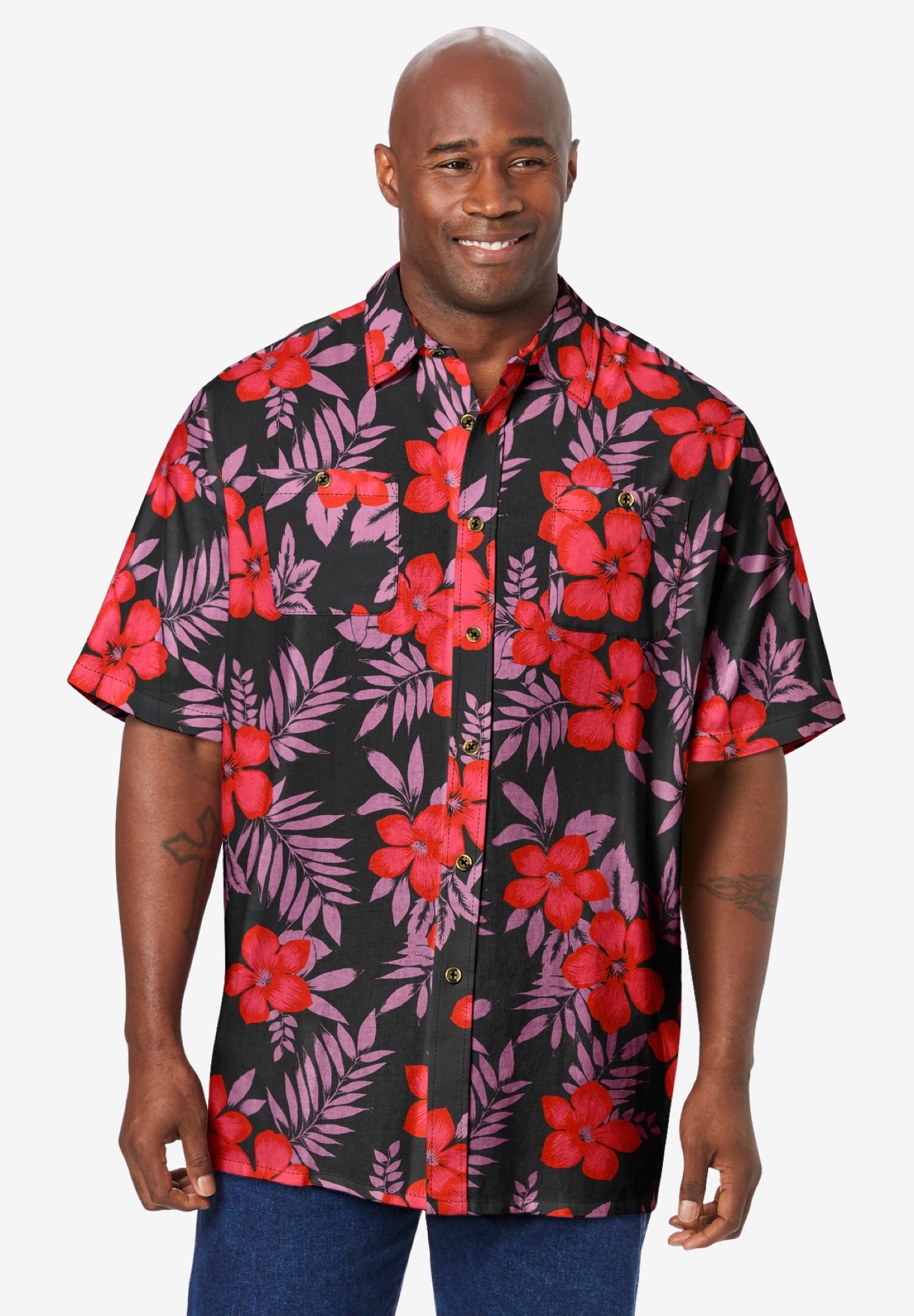 Short-Sleeve Linen Shirt image number 0