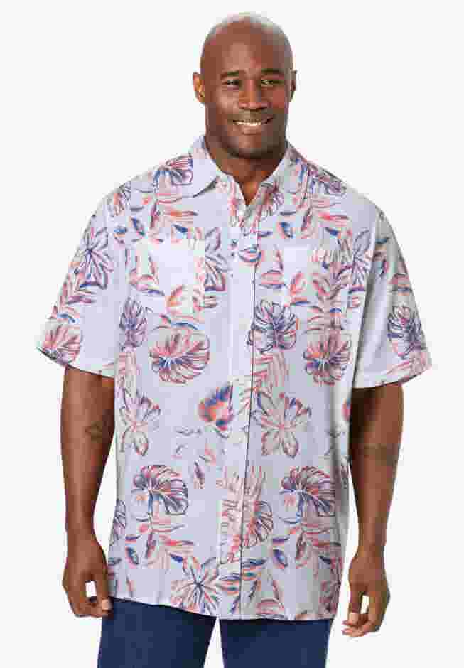Short-Sleeve Linen Shirt image number 0